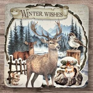 Handmade Winter Multiple Occasions Greeting Card